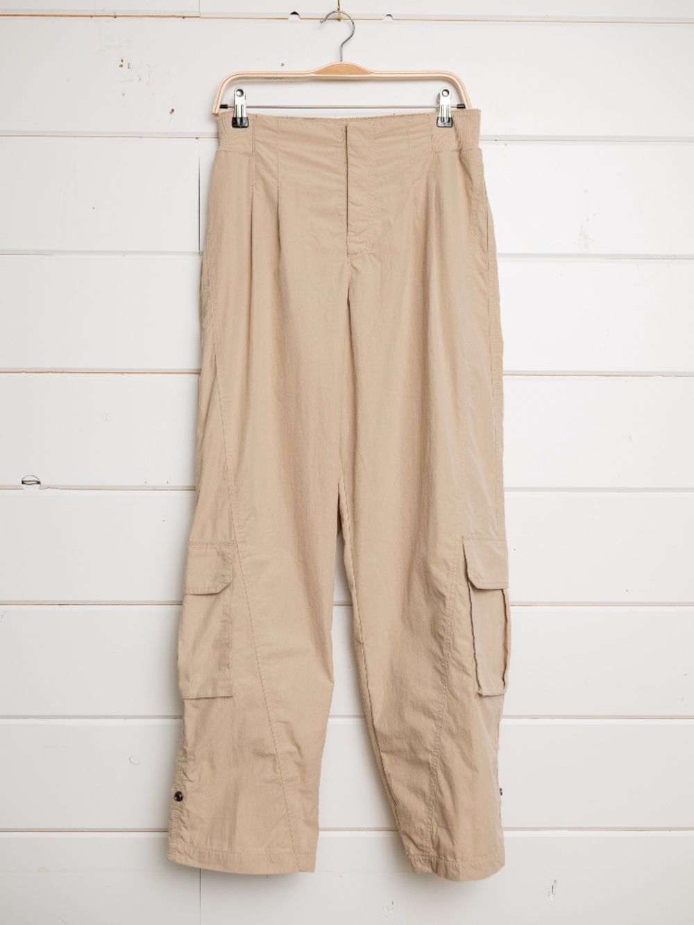 Free People FP Movement Mesmerize Me Solid Pants | M | Clay/Taupe | NWT
